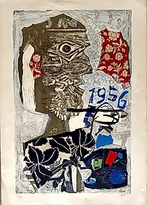 AcheterAntoni Clave - École de Paris, 1956 - Lithographie originale signée et numérotée? Enchérissez de 625!