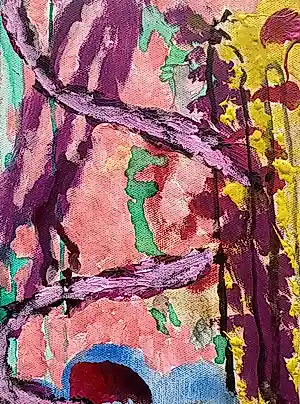 Buy Paul Louis van den Bergh - “Paradiso II” - Acryl op canvas - Gesigneerd.? Bid from 150!