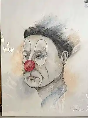 Susan Ruiter - Portret Clown kaufen? Bieten Sie von 75!