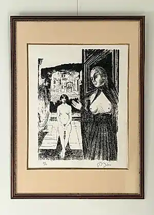 Buy Paul Delvaux - La Reine de Saba - 1982? Bid from 850!