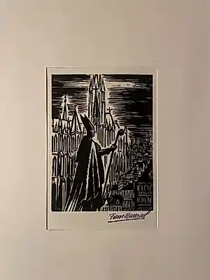Buy Frans Masereel - Heilige bischop boven Antwerpen? Bid from 59!