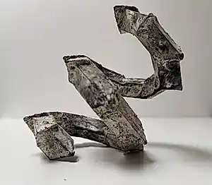 Sjoerd Buisman - houten sculptuur | 'Spirale' | 1986 verkocht voor € 1020!