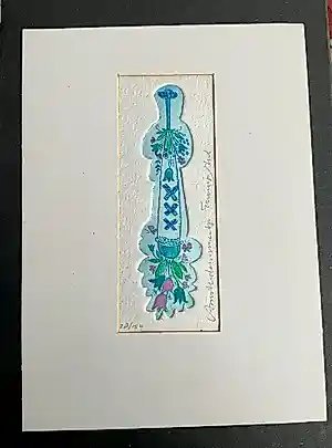 Buy Truusje Mul - Kleur ets, Amsterdammertje, gesigneerd,28/150? Bid from 20!