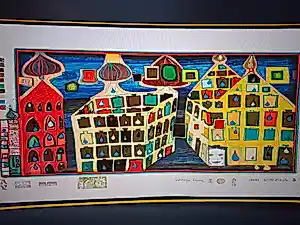Friedensreich Hundertwasser - Het Werk; doet pijn om met de liefde te wachten als de liefde ergens anders is. kaufen? Bieten Sie von 60!
