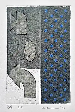 Buy Thomas Ankum - ets, oplage 2 ex., Z.T. 1993 gesigneerd/genummerd, mint? Bid from 60!