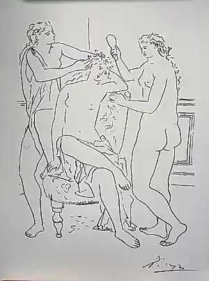 Pablo Picasso - Trois nus à la toilette kaufen? Bieten Sie von 25!