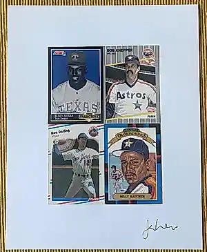 Buy Jan Henderikse - "Topps" 2018 collage op papier 27,5 x 22 cm + publicatie "Kaleidoscopia"? Bid from 30!