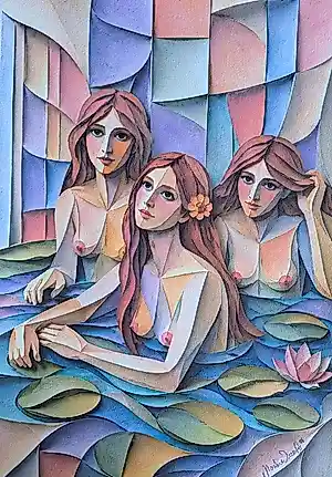 Martine Jacobs - Three Nymphes kopen? Bied vanaf 59!