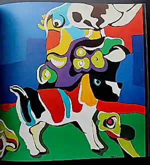 AcheterKarel Appel - Boek: Het gezicht van/the face of Karel Appel - 1977 (hand gesigneerd!)? Enchérissez de 100!