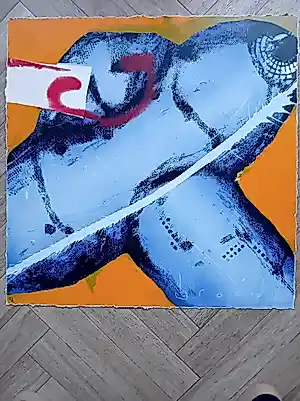 Herman Brood - Kleurenzeefdruk JUMBO Handgesigneerd kaufen? Bieten Sie von 20!