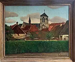 AcheterRené Vandervoodt - Sint Martinuskerk Wezemaal? Enchérissez de 200!