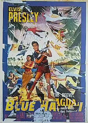 Mimmo Rotella - Blue Hawaii (Elvis), kaufen? Bieten Sie von 349!