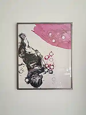Georg Baselitz - Poster - Knaben V - inclusief donker metalen lijst kaufen? Bieten Sie von 125!