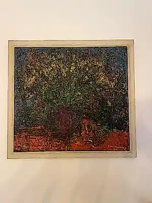 Buy Lucas Meersman - Vroeg abstract bloemstilleven uit 1959? Bid from 120!