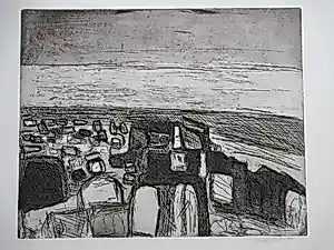 Buy Gerard Schaperkotter - Abstracte compositie - Ets? Bid from 50!