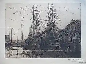 Buy Cornelia C. J. van Trigt-Hoevenaar - Schepen in Delfshaven - Ets? Bid from 45!