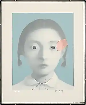 Xiaogang Zhang - Uitzonderlijk Portret - gesigneerd & genummerd - 2002 - in Swiss hand-made case kopen? Bied vanaf 2250!