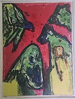 Mogens Balle - Zonder titel (Figuratieve compositie), Smidth no. 1988-024 kaufen? Bieten Sie von 255!