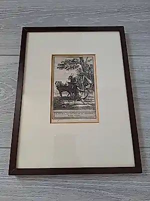 Buy Reinier Vinkeles - La cohon, La Chévre et Le Mouton? Bid from 50!
