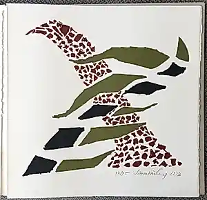 Simon Vinkenoog - ‘Louter genieten’ - oplage 75 - 1993 - incl. vier zeefdrukken. verkauft für € 145!