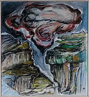 Sophie Mellema - Acryl op paneel, Zonder titel - Ingelijst (Groot) kopen? Bied vanaf 90!