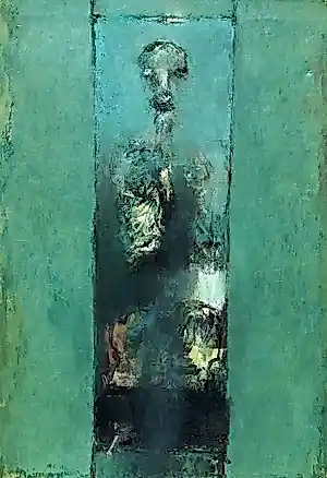 Rik van Iersel - Olieverf op doek: figuur - 1996 kopen? Bied vanaf 595!