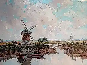 Buy Gerard Delfgaauw - polder bij Monster? Bid from 800!