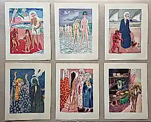 Kees van Dongen - Zes houtgravures uit 1001 nacht. Fantasieën. kopen? Bied vanaf 60!