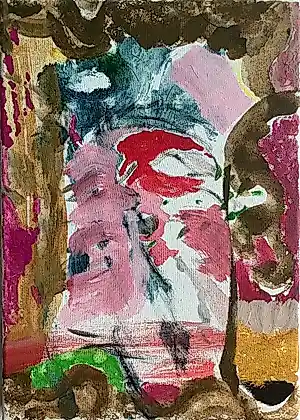 Paul Louis van den Bergh - “Paradiso” - Acryl op canvas - Gesigneerd. kopen? Bied vanaf 200!