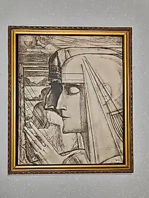 Jan Toorop - De Harpspeler 1923 verkauft für € 35!