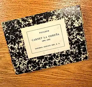 AcheterPablo Picasso - Carnet La Coruña Facsimile Schetsboek? Enchérissez de 275!