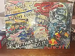 Buy Eric-Jan Kremer - Max Verstappen F1 Malaysia? Bid from 750!