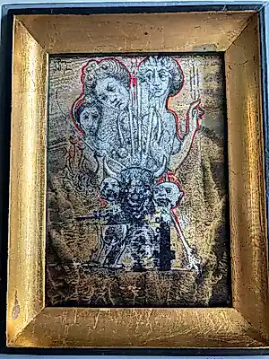 AcheterRoger van Belleghem - Origineel surrealistisch werk – Gemengde te...? Enchérissez de 95!