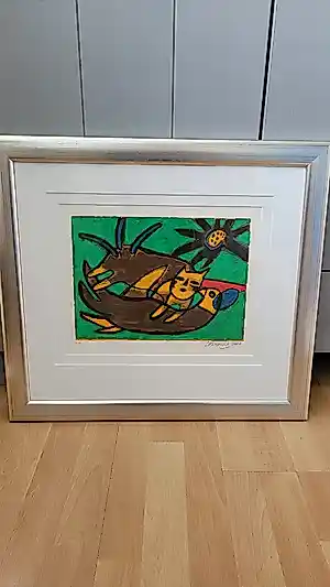 AcheterCorneille - Chat et Oiseau (cat and bird)? Enchérissez de 399!