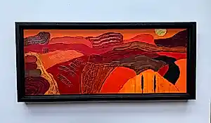 Buy Ronald Boonacker - Italiaans Landschap (Certificaat van echtheid)? Bid from 140!