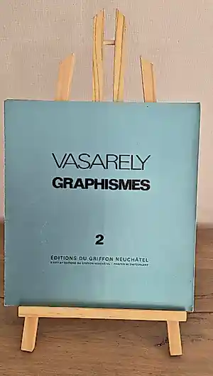 AcheterVictor Vasarely - Graphismes 2 (Compleet portfolio met 8 grafische platen) – Éditions du Griffon,? Enchérissez de 150!