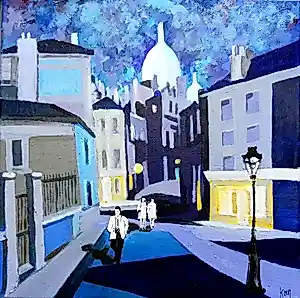Buy Koen De Weerdt - Montmartre la rue Norvins? Bid from 280!
