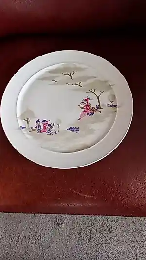 Rosenthal - Bjorn Wiinblad schotel 32cm. Porselein kaufen? Bieten Sie von 25!