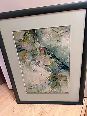 Kees van de Wal - aquarel vendu pour 40€ !