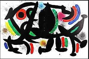 Joan Miro - “Lithografie origineel VIII" Mourlot 864. kaufen? Bieten Sie von 69!