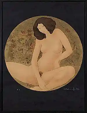 Alain Bonnefoit - Seated Nude kaufen? Bieten Sie von 100!