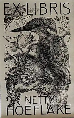 Aart van Dobbenburgh - Ex Libris Netty Hoeflake kopen? Bied vanaf 35!