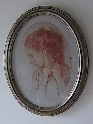 Buy Jan Asselbergs - Portret jonge vrouw? Bid from 295!