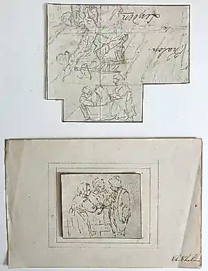 Buy Christina Chalon - Twee tekeningen - Gesigneerd? Bid from 350!