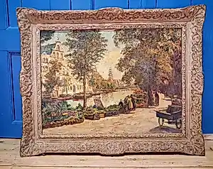 Jacobus Doeser - Bloemetjesmarkt in Amsterdam verkocht voor € 85!