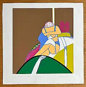 Hans-Joachim Spesshardt - Lot van 4 gesigneerde zeefdrukken- 1967 kaufen? Bieten Sie von 20!