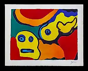 Karel Appel - Zeefdruk - 1973 kaufen? Bieten Sie von 1250!