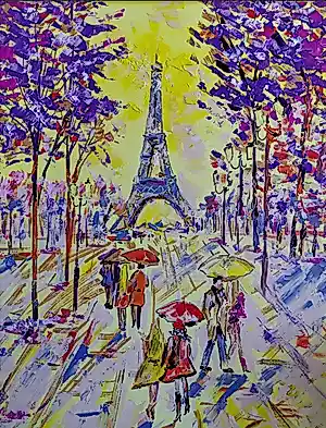 Elva Polyakova - Spring in Paris kaufen? Bieten Sie von 275!