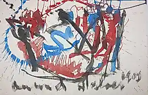 Buy Anton Heyboer - Inkttekening, Kip? Bid from 150!