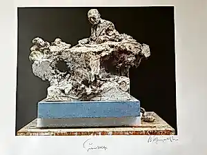 Wilfried Pas - Model / Maquette Gerard Walschap-monument – Gesigneerd Wilfried Pas & Gerard ... kopen? Bied vanaf 400!